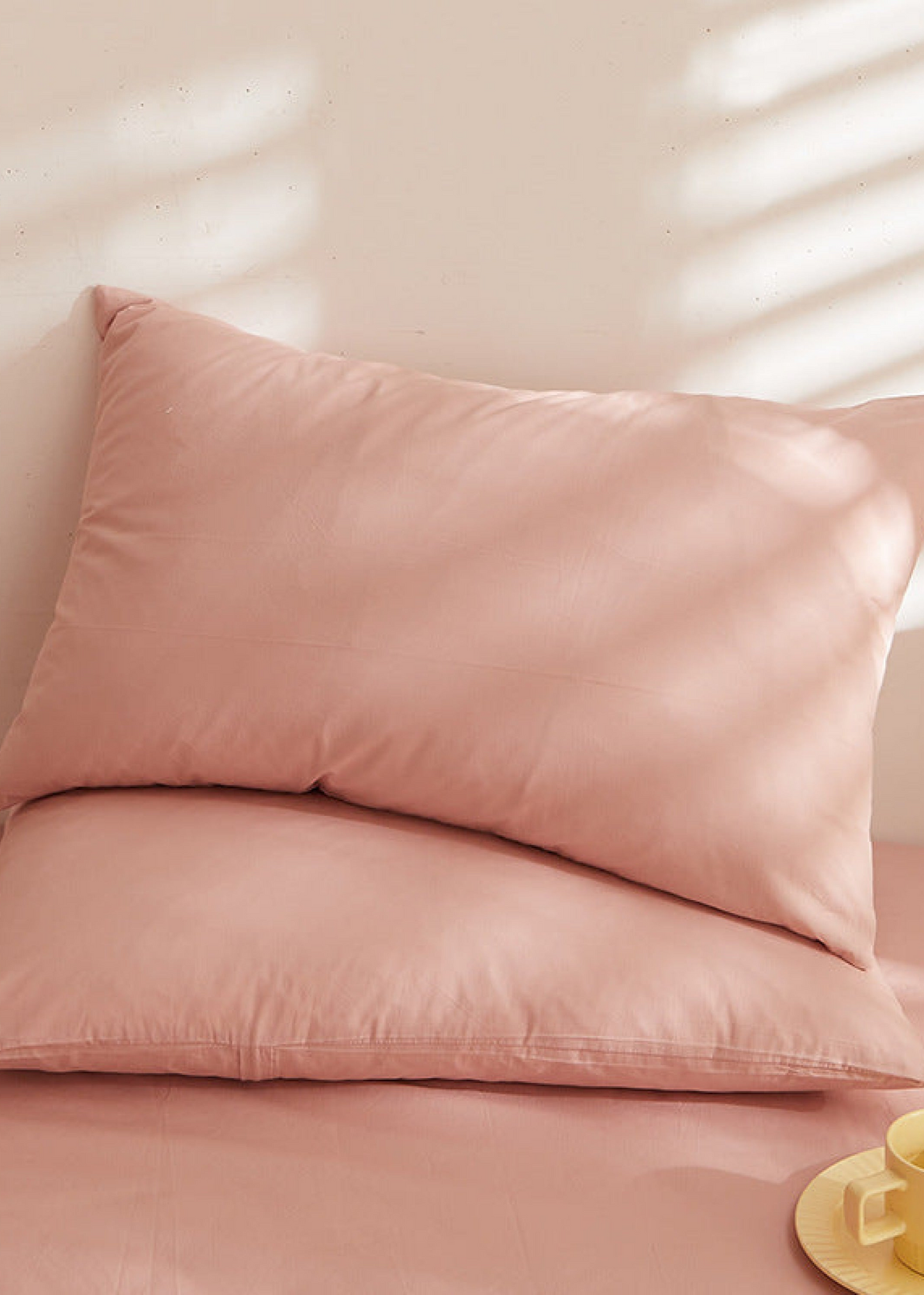 Fresh Plaid Washed Cotton Pillowcases