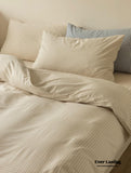 Gingham Bedding Set / Blue