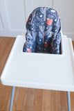 Navy Woodland IKEA Antilop Cushion Cover