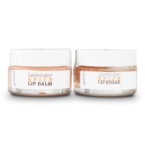 Spiced Lavender Balm & Sugar  Lip-Duo Special
