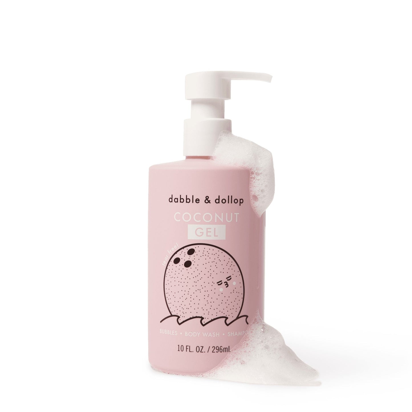 Coconut Bubble Bath, Body Wash & Shampoo