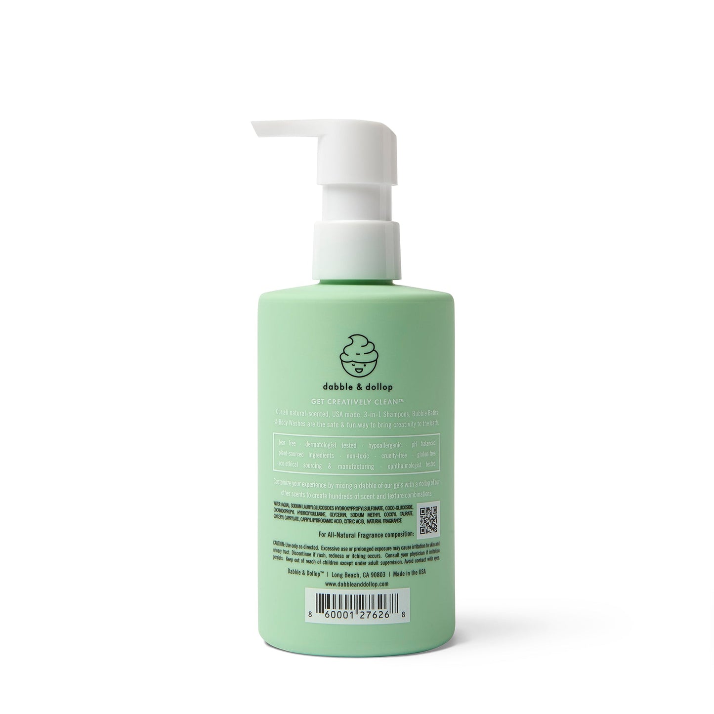 Honeydew Bubble Bath, Body Wash & Shampoo