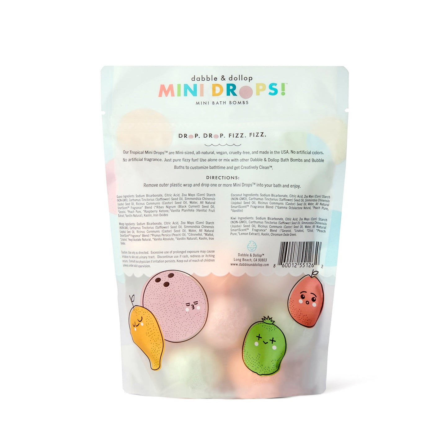 Tropical Mini Bath Bombs