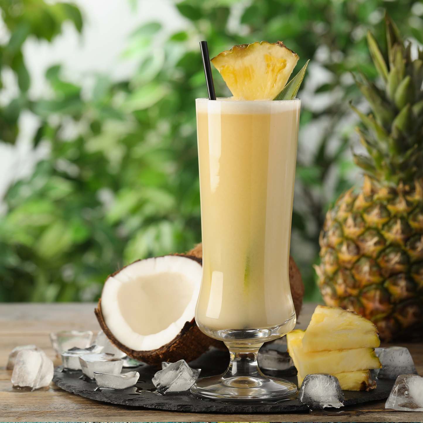 Pina Colada Cocktail Drink Mix | Wine Slush & Mocktail Mixer Jar