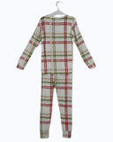 Plaid Bamboo Kids Pajamas