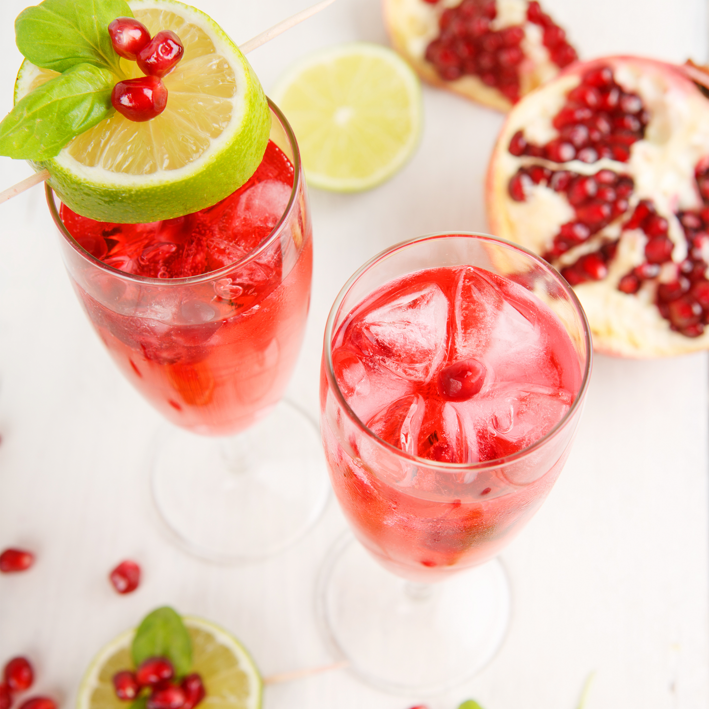 Pomegranate Prosecco Smash Cocktail Drink Mix | Wine Slush & Mocktail Mixer Jar