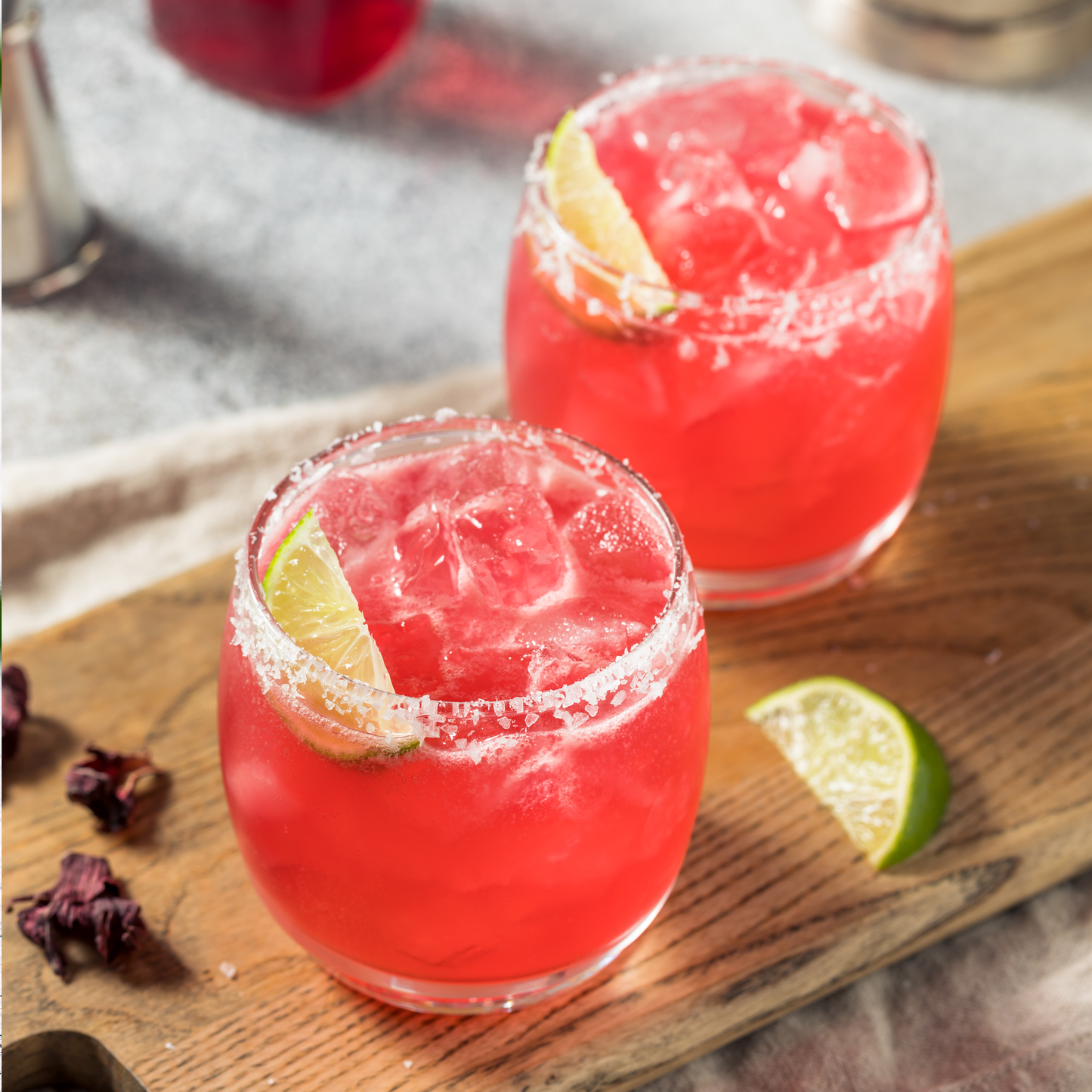 Prickly Pear Margarita Cocktail Drink Mix | Wine Slush & Mocktail Mixer Jar