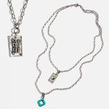 Take a Deep Breath and Let That Shit Go Original Lite Necklace