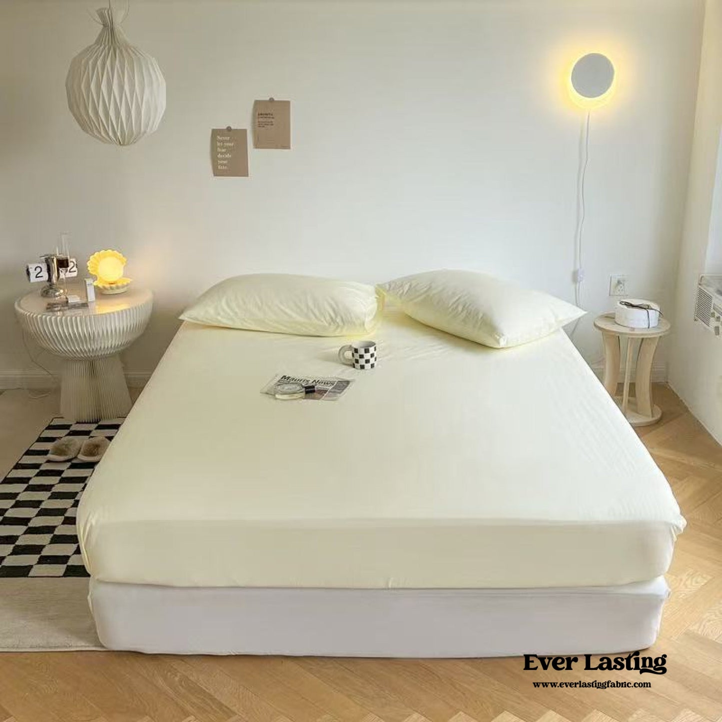 Washed Cotton Bed Sheets (15 Colors)