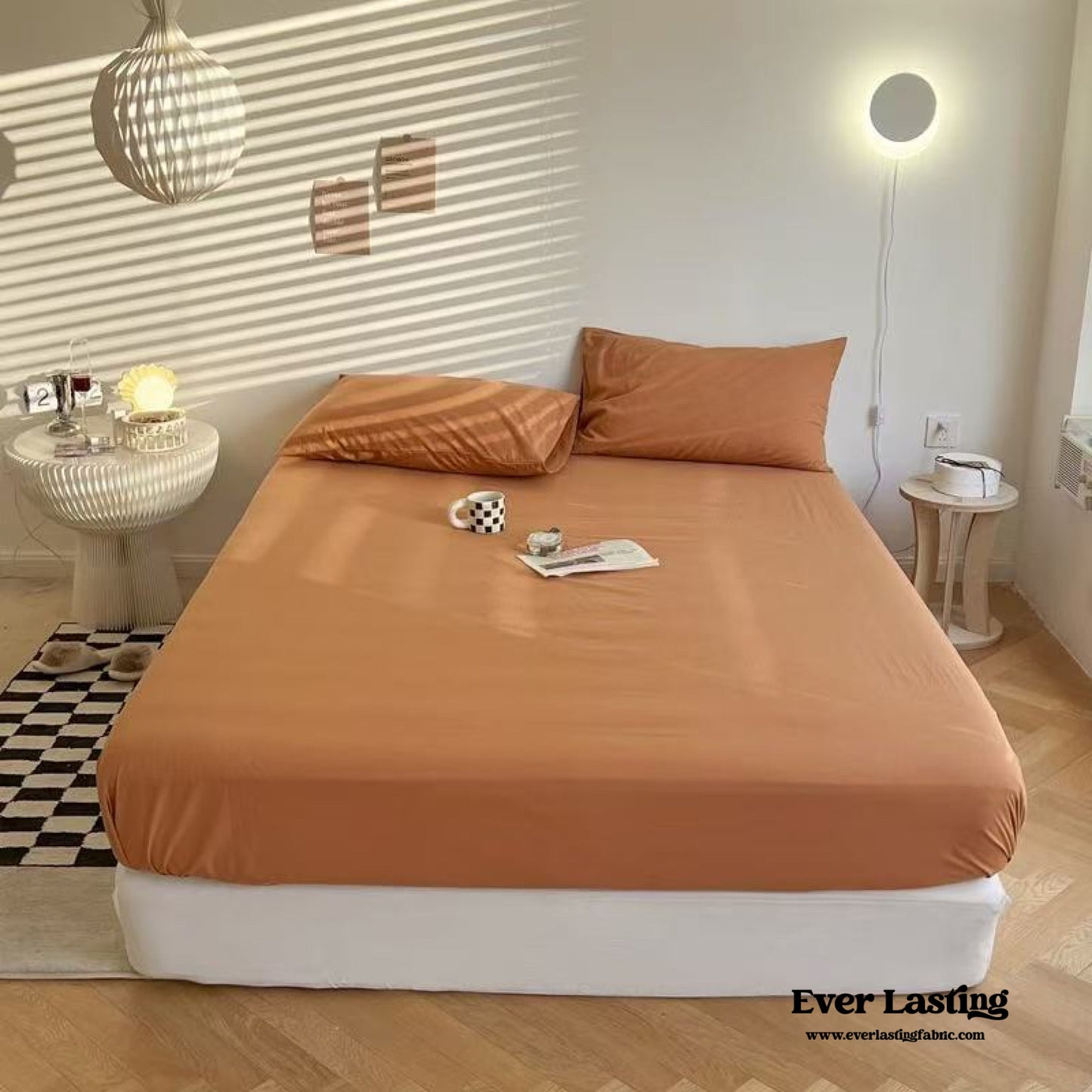 Washed Cotton Bed Sheets (15 Colors)