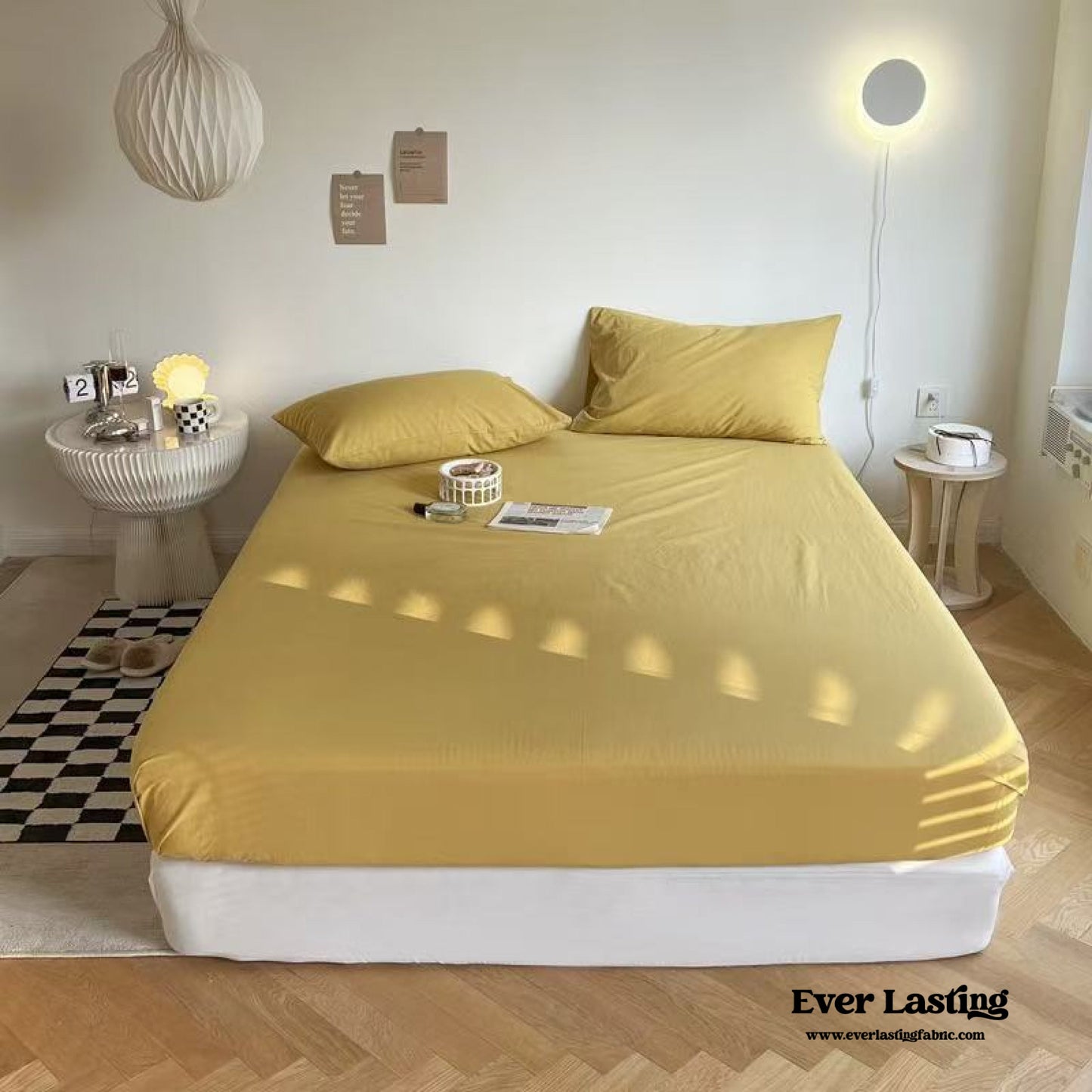 Washed Cotton Bed Sheets (15 Colors)